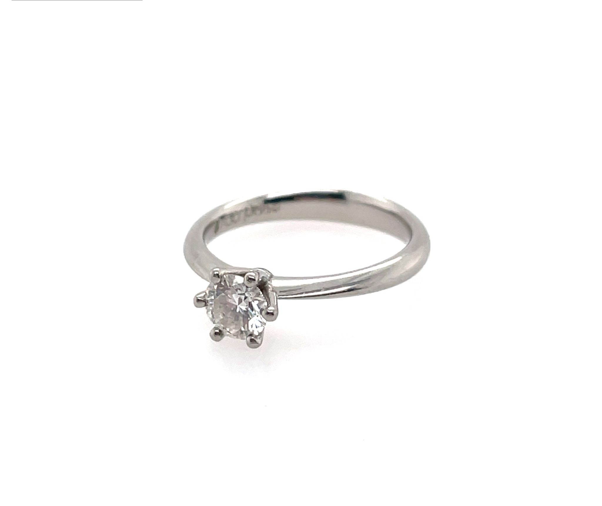 Solitärring Gr.51 0,50 ct Diamant Platin 950 GIA Zertifikat - Bild 3