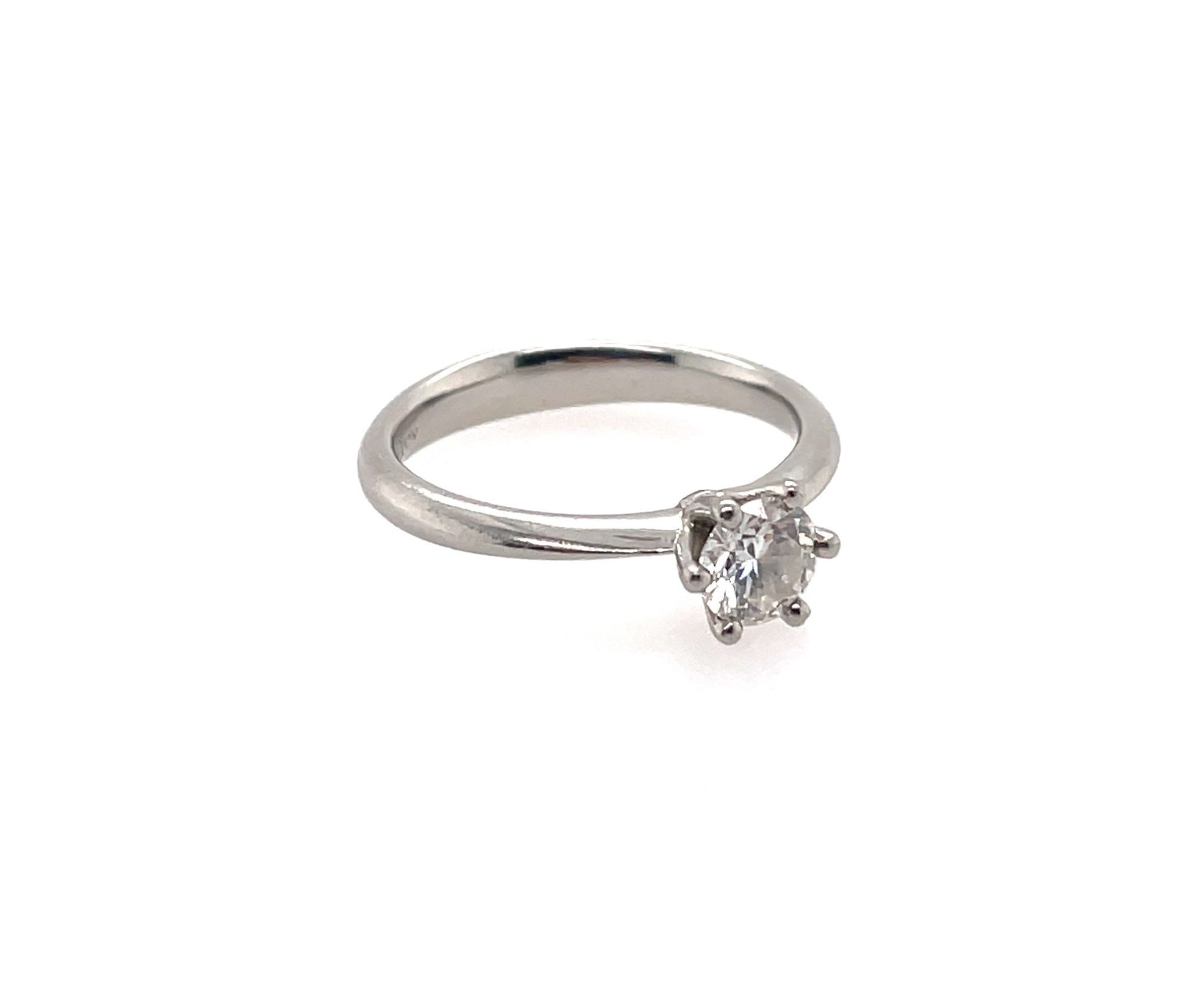 Solitärring Gr.51 0,50 ct Diamant Platin 950 GIA Zertifikat - Bild 2