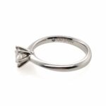 Solitärring Gr.51 0,50 ct Diamant Platin 950 GIA Zertifikat - Bild 4 Vorschau