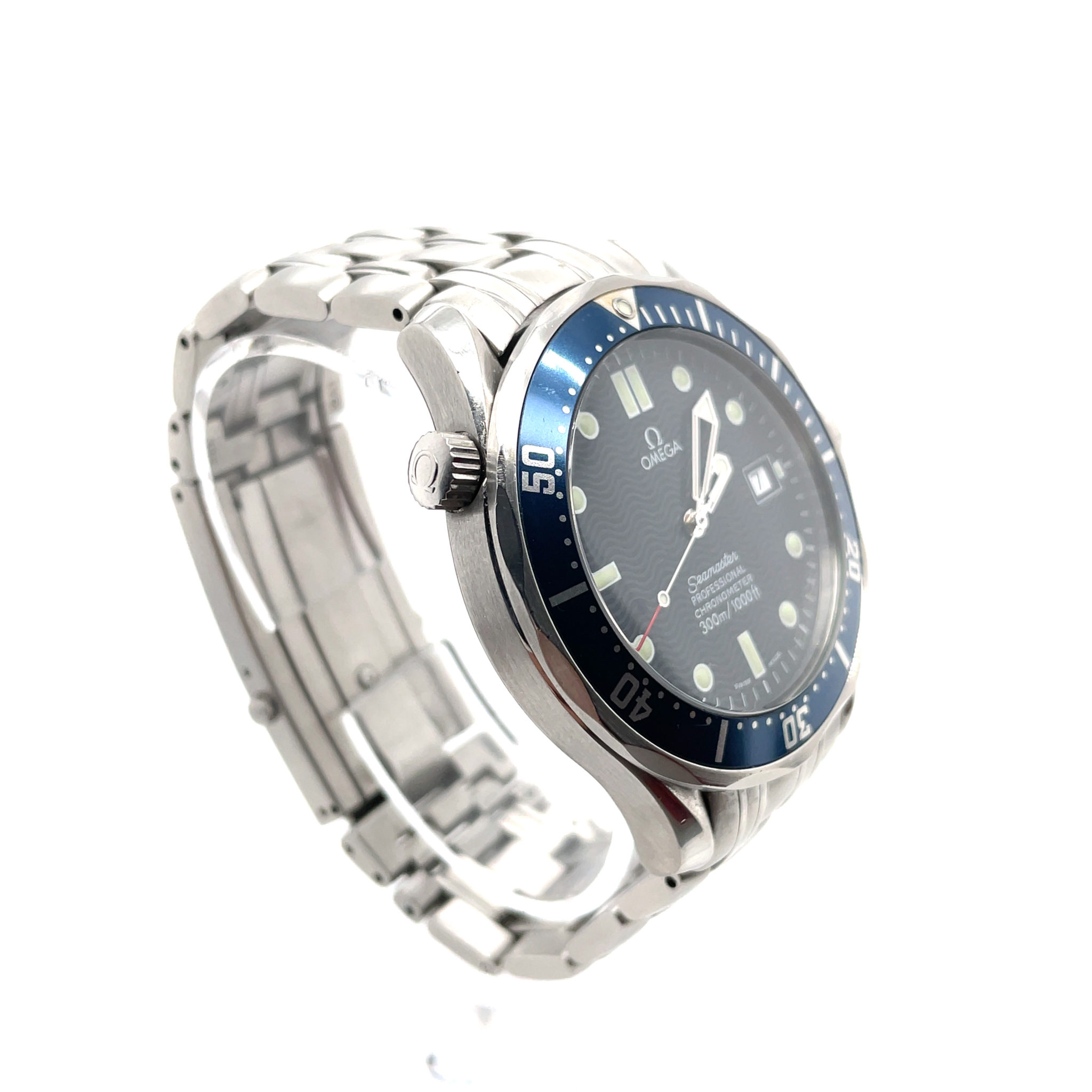 Omega Seamaster Diver 300m James Bond Ref. 2531.80.00 Chronometer 41mm Papiere 2003 - Bild 2