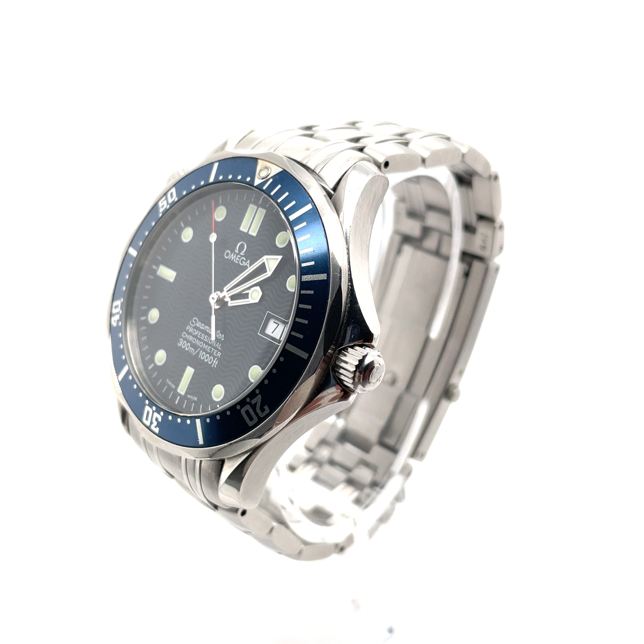 Omega Seamaster Diver 300m James Bond Ref. 2531.80.00 Chronometer 41mm Papiere 2003 - Bild 3