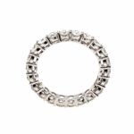 Memoire Ring Gr. 48 ca. 1,0 ct Diamanten Weißgold 375 - Bild 3 Vorschau