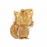Van Cleef & Arpels „Katzen“ Anhänger Emaille Gelbgold 750/ 18K - Bild 4 Vorschau