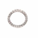 Memoire Ring Gr. 51 ca. 1,45 ct Diamanten Weißgold 375 - Bild 3 Vorschau