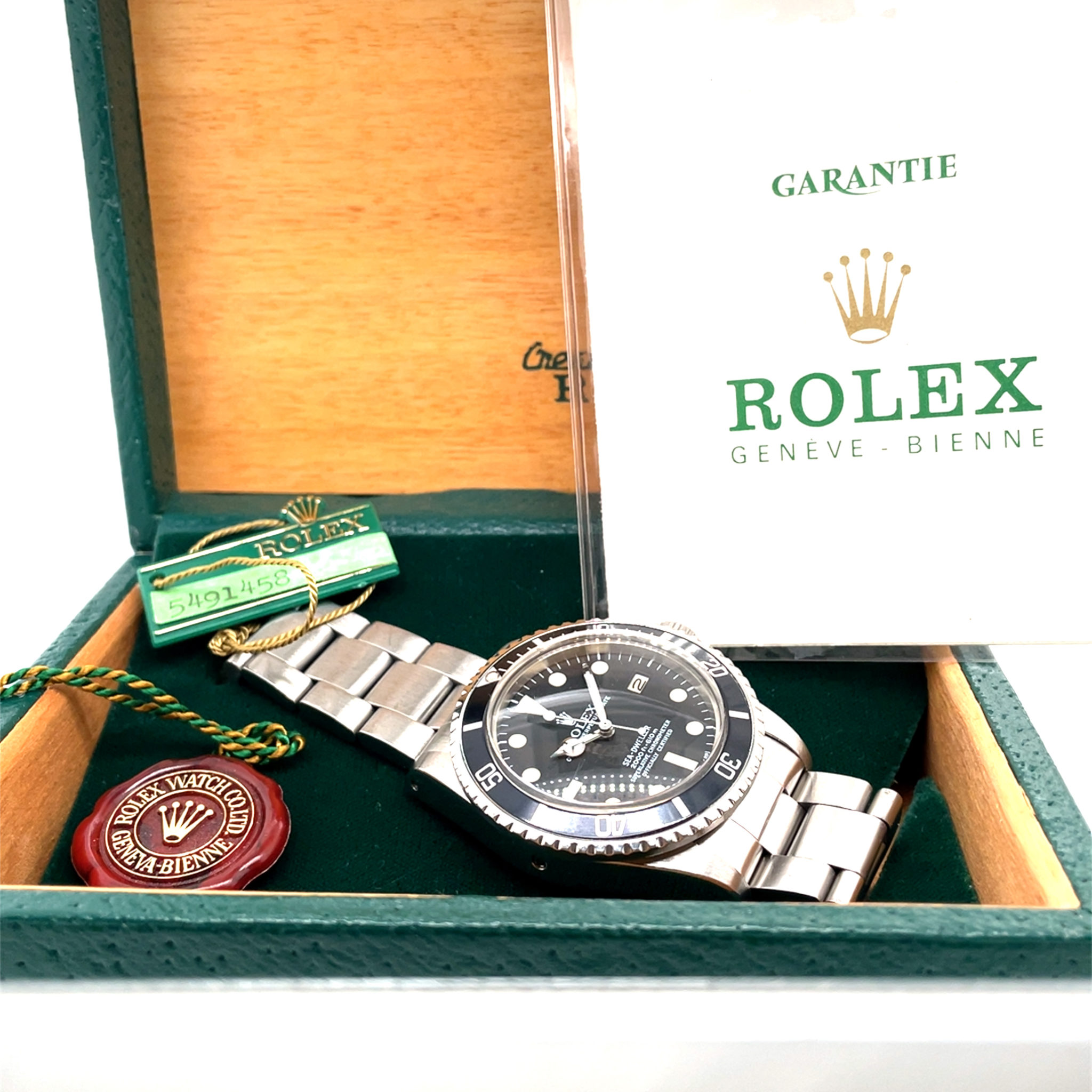 Rolex Sea-Dweller Great White Ref.1665 FULL SET 1978 MK1 Dial VINTAGE Rolex - Bild 11