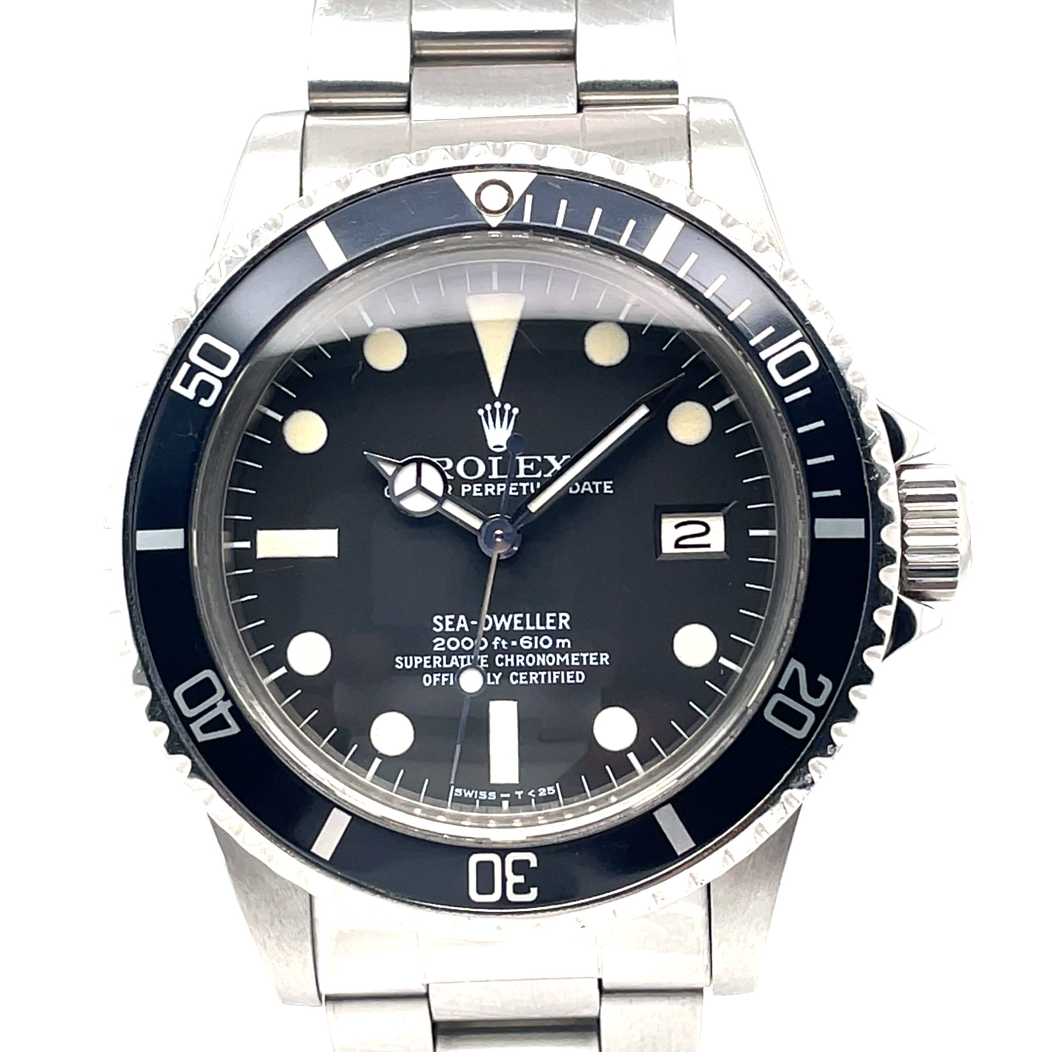 Rolex Sea-Dweller Great White Ref.1665 FULL SET 1978 MK1 Dial VINTAGE Rolex