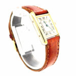 Cartier Tank Vermeil Ref. 366001 925 Sterling Silber vergoldet, Quarz VINTAGE - Bild 5 Vorschau