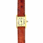 Cartier Tank Vermeil Ref. 366001 925 Sterling Silber vergoldet, Quarz VINTAGE - Bild 14 Vorschau