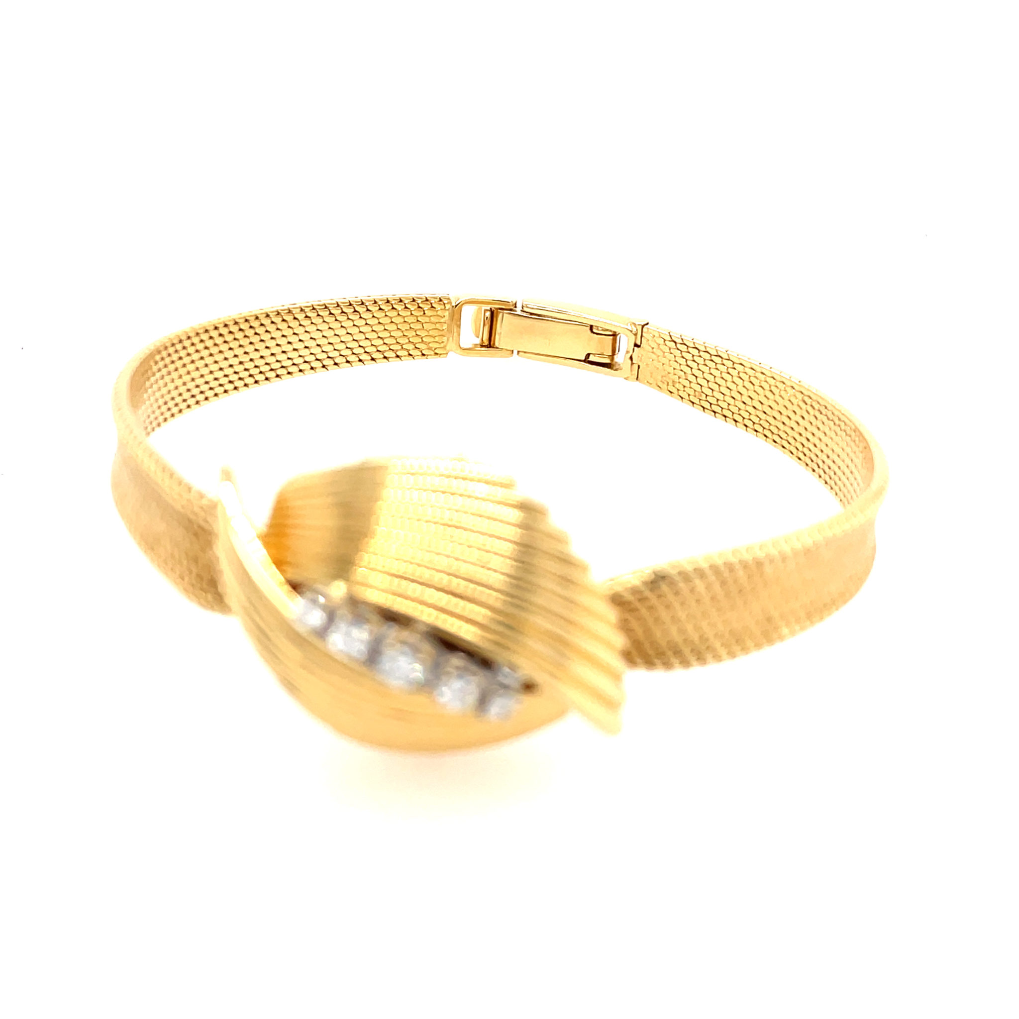 Chopard 1960s Ladys Cocktail Watch 750/18K Gold, Diamonds with Lid fully serviced - Bild 5