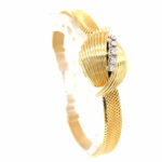 Chopard 1960s Ladys Cocktail Watch 750/18K Gold, Diamonds with Lid fully serviced - Bild 8 Vorschau
