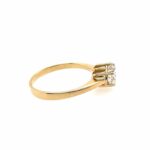 Solitärring Gr. 53,5 1,02 ct Diamant Gelbgold 750/ 18K DPL Zertifikat - Bild 6 Vorschau