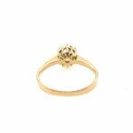 Solitärring Gr. 53,5 1,02 ct Diamant Gelbgold 750/ 18K DPL Zertifikat - Bild 7 Vorschau