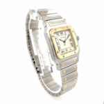 Cartier Santos Galbée Stahl/Gold 750, Quarz FULL SET 1994 VINTAGE WATCH - Bild 2 Vorschau