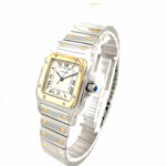 Cartier Santos Galbée Stahl/Gold 750, Quarz FULL SET 1994 VINTAGE WATCH - Bild 3 Vorschau