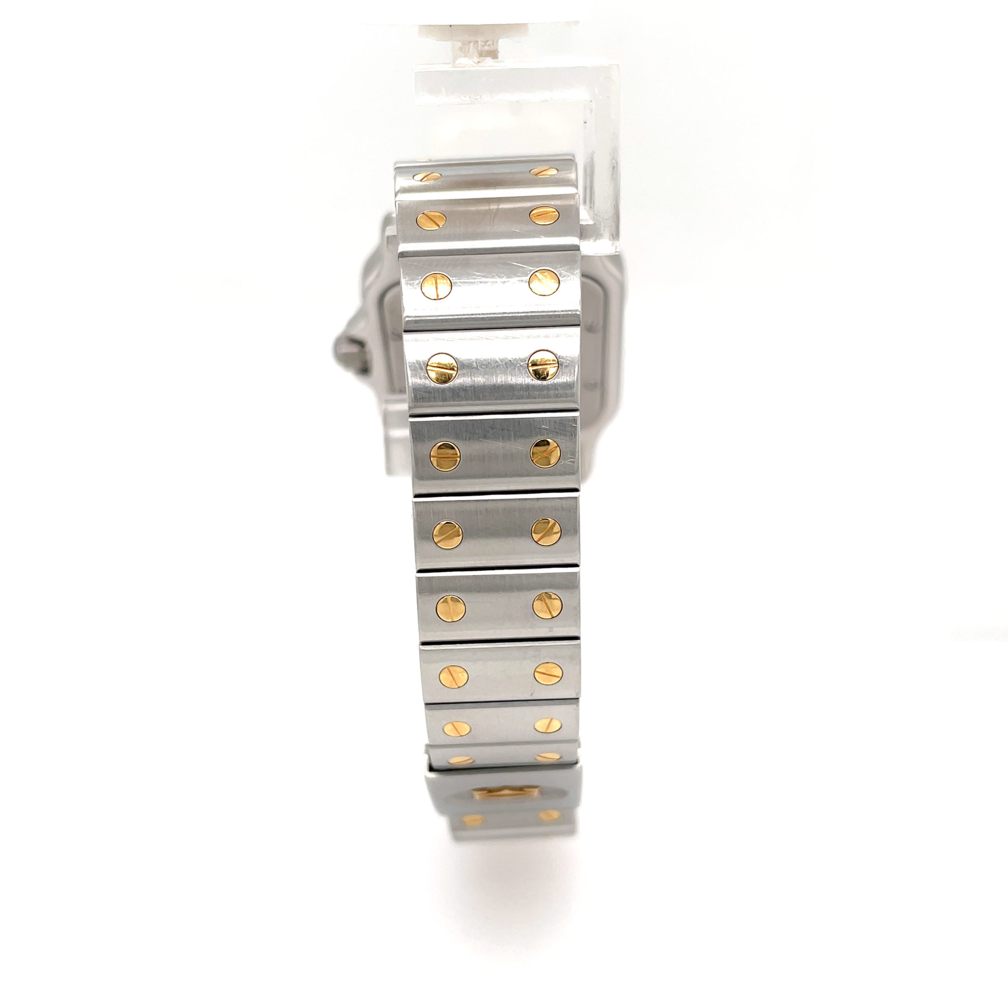 Cartier Santos Galbée Stahl/Gold 750, Quarz FULL SET 1994 VINTAGE WATCH - Bild 5