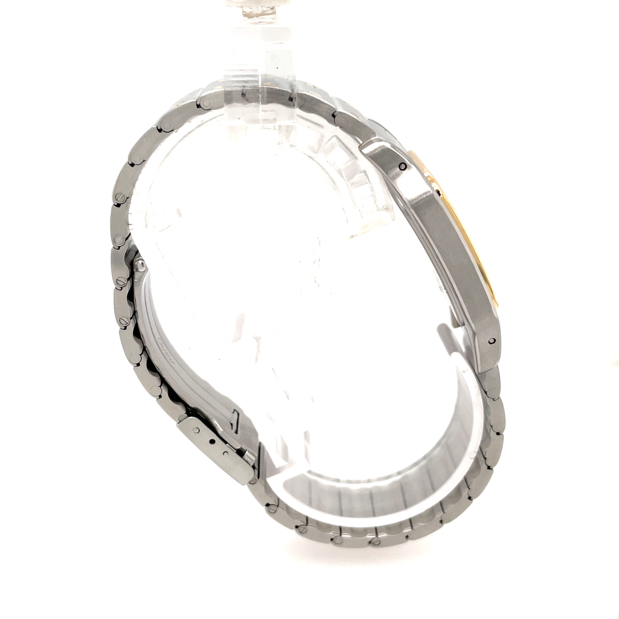Cartier Santos Galbée Stahl/Gold 750, Quarz FULL SET 1994 VINTAGE WATCH - Bild 6