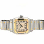 Cartier Santos Galbée Stahl/Gold 750, Quarz FULL SET 1994 VINTAGE WATCH - Bild 9 Vorschau
