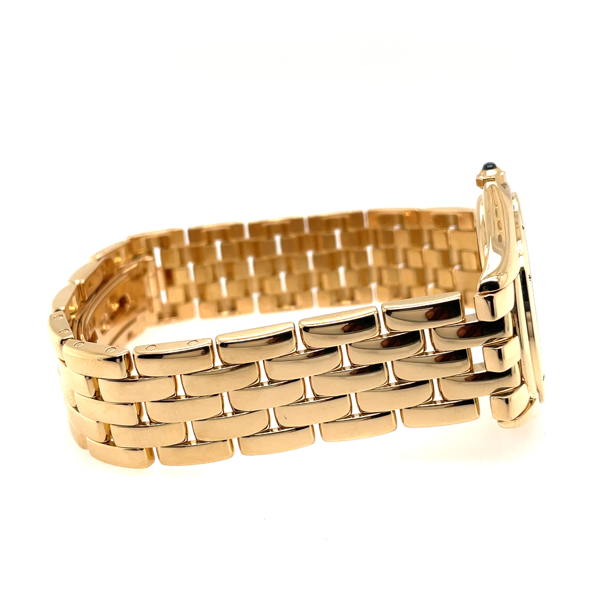Cartier Cougar Ref. 887920 Gold 18K, Quarz 1994 Full Set almost NOS, ungetragen - Bild 8