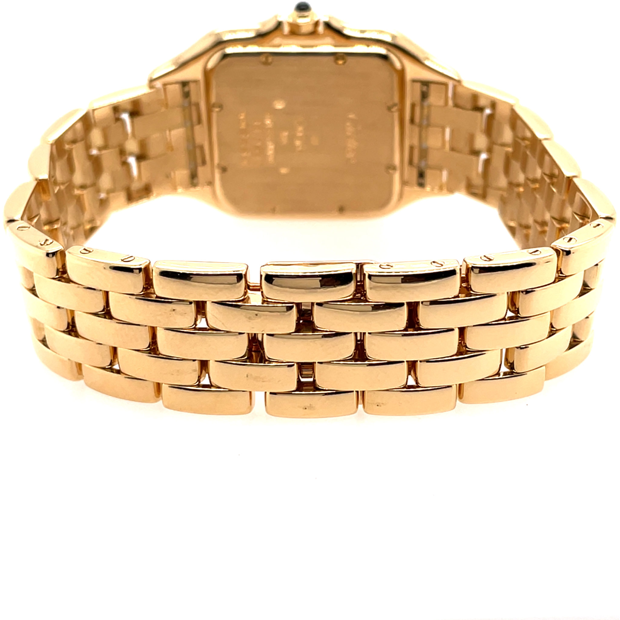 Cartier Panthere Ref 887968 Gold 750 28mm, ungetragen, FULL SET VINTAGE 1994 NOS - Bild 6