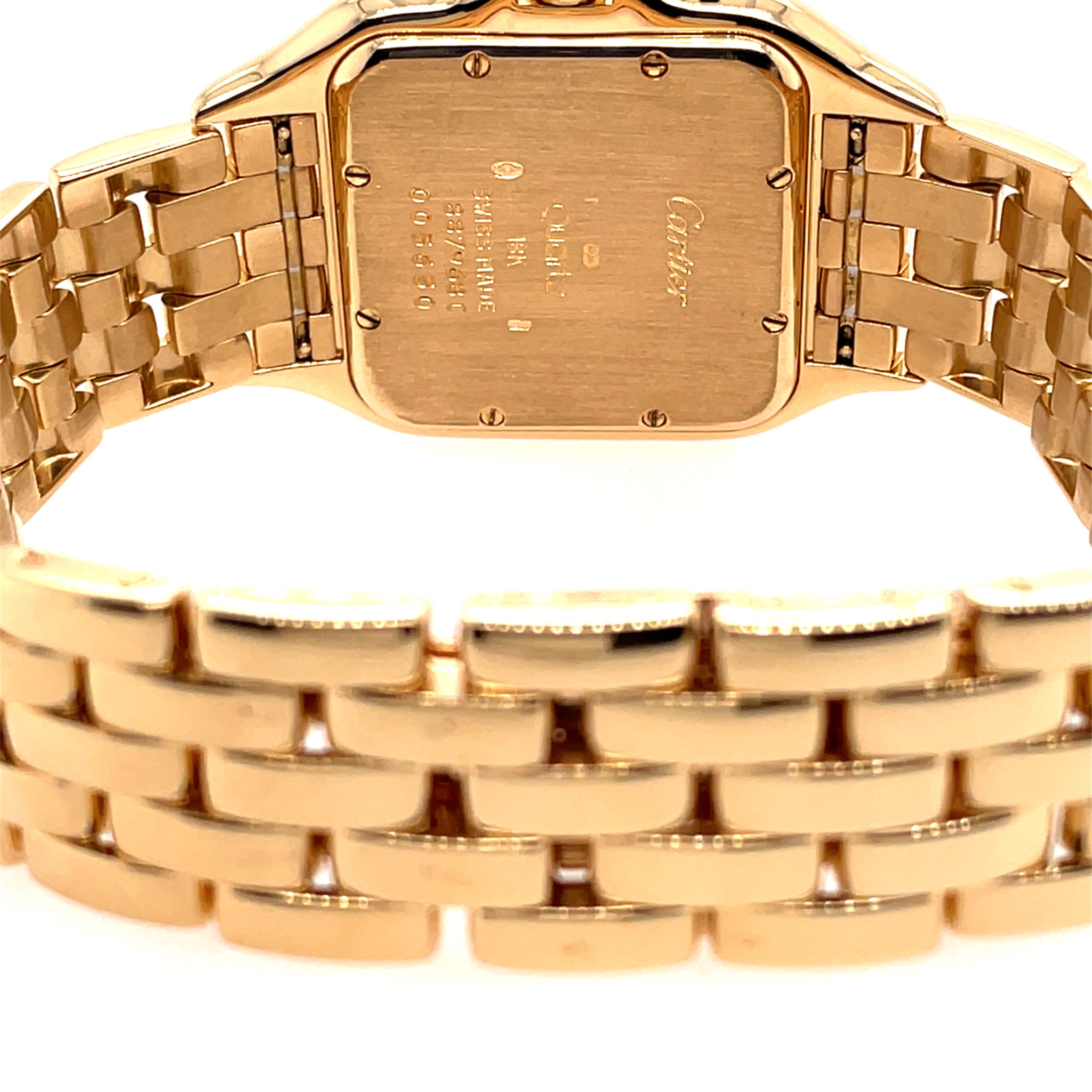 Cartier Panthere Ref 887968 Gold 750 28mm, ungetragen, FULL SET VINTAGE 1994 NOS - Bild 5