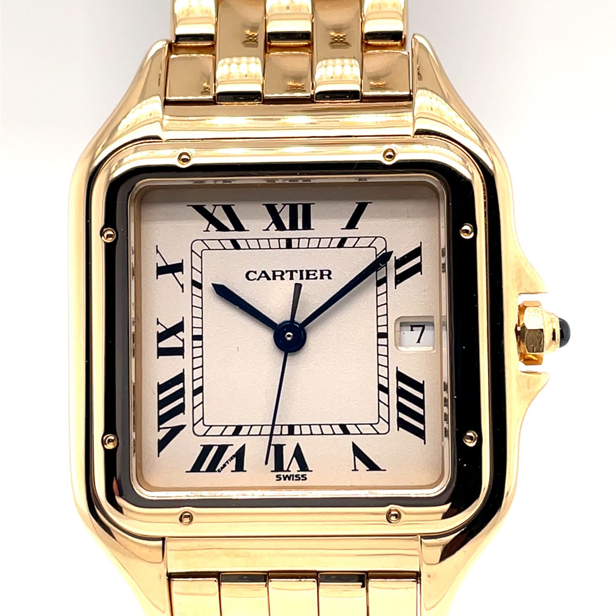 Cartier Panthere Ref 887968 Gold 750 28mm, ungetragen, FULL SET VINTAGE 1994 NOS
