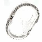 Longines Ladys Cocktail Watch 18K white gold, Diamonds 5ct. TW/vs NOS 1950-1960s ungetragen - Bild 10 Vorschau