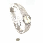 Omega Cocktail Watch 750 White gold Cal. 484 Full Serviced 1950 VINTAGE Watch - Bild 11 Vorschau