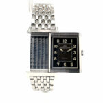 Jaeger-LeCoultre Reverso Grande Taille Shadow Ref. 271.8.61 1998 Handaufzug Full Set Gravur „TR“ - Bild 5 Vorschau