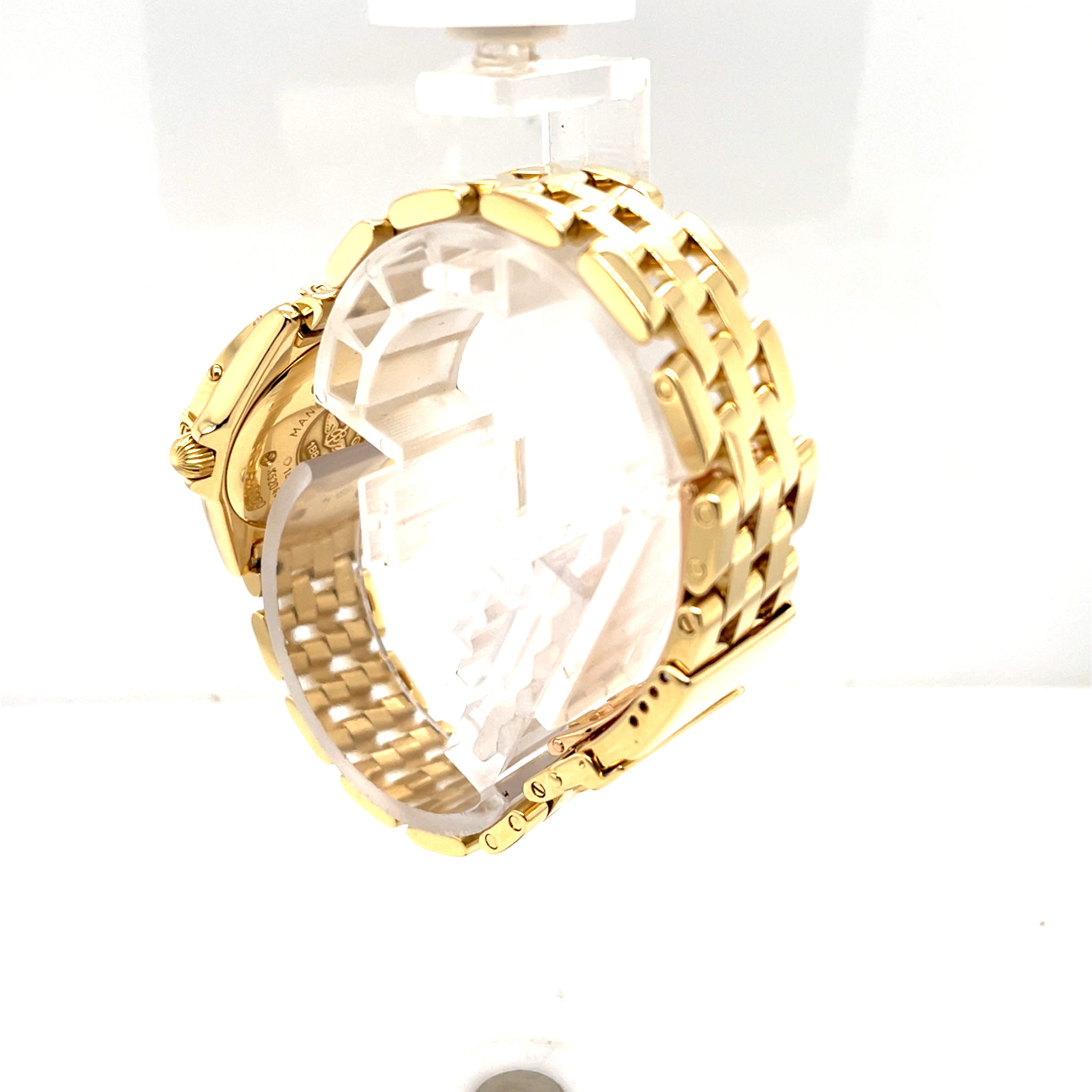 Breitling Callistino Ref. K52045.1 Gold 750/18K Mother of Pearl Quarz VINTAGE - Bild 7