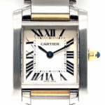 Cartier Tank Francaise ref. 2384 Stahl/Gold 750 Quarz Top Zustand Vorschau