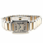 Cartier Tank Francaise ref. 2384 Stahl/Gold 750 Quarz Top Zustand - Bild 10 Vorschau