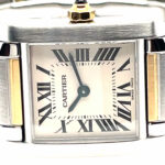 Cartier Tank Francaise ref. 2384 Stahl/Gold 750 Quarz Top Zustand - Bild 3 Vorschau