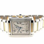 Cartier Tank Francaise Chronoflex Ref. 2303 Stahl/Gold 750 Quarz, fully serviced Juli 22 - Bild 2 Vorschau