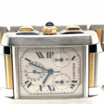 Cartier Tank Francaise Chronoflex Ref. 2303 Stahl/Gold 750 Quarz, fully serviced Juli 22 - Bild 4 Vorschau