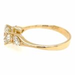 Ring Gr. 53 ca. 1,25 ct Diamanten Gelbgold 750/ 18K - Bild 2 Vorschau