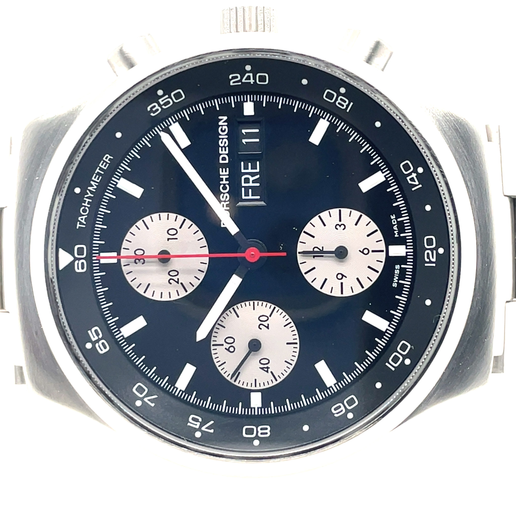 Porsche Design Eterna Chronograph Ref. 6625.41 Cal. 674 Valjoux 7750 ca. 2009 Vintage+Box - Bild 3