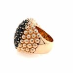 Pasquale Bruni Ring Gr. 55 Onyx Steine Roségold 750/ 18K - Bild 2 Vorschau