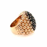 Pasquale Bruni Ring Gr. 55 Onyx Steine Roségold 750/ 18K - Bild 3 Vorschau