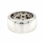 Pavée Ring Gr. 55 ca. 1,50 ct Diamanten Weißgold 800 - Bild 4 Vorschau