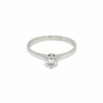 Solitärring Gr. 51 ca. 0,28 ct Diamant Weißgold 585/ 14K Vorschau