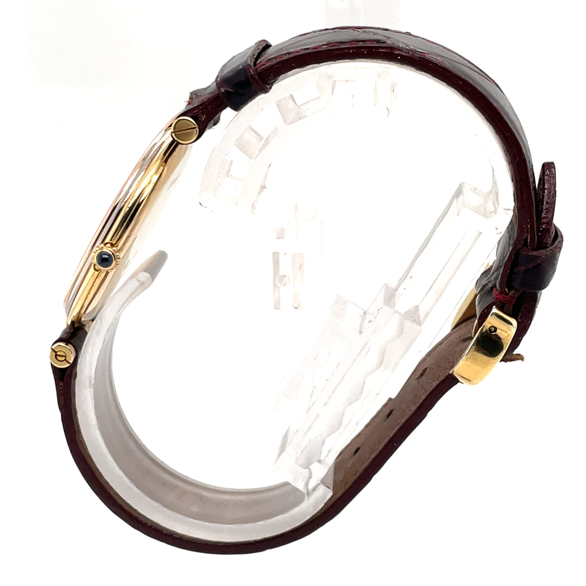 Cartier Vendome Trinity Paris Ref. 8100 18K Gold Vintage Watch Top Condition - Bild 13