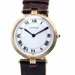 Cartier Vendome Trinity Paris Ref. 8100 18K Gold Vintage Watch Top Condition - Bild 5 Vorschau