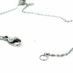 Soliärkette 44 cm 0,77ct Diamant Weißgold 750/ 18K DPL Zertifikat - Bild 5 Vorschau