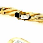 LeoPizzo Armreif 16cm ca. 1,26 ct Diamanten Bicolor 750/ 18K - Bild 4 Vorschau