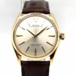 Rolex Oyster Perpetual Chronometer 34mm Ref. 1005/1002 Gold 18K 1950s +new Rolex Box - Bild 2 Vorschau