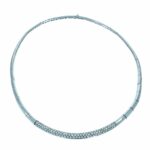 Halsreif 40cm ca. 1,90 ct Diamanten Weißgold 750/ 18K Vorschau