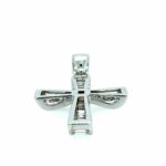 Anhänger „Kreuz“ ca. 1,65 ct Diamanten Weißgold 750/ 18K - Bild 5 Vorschau