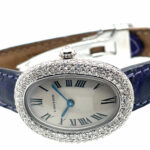 Cartier Baignoire Lady white gold Diamond Watch Ref. 8660-44 factory setting 1989 Papers - Bild 5 Vorschau