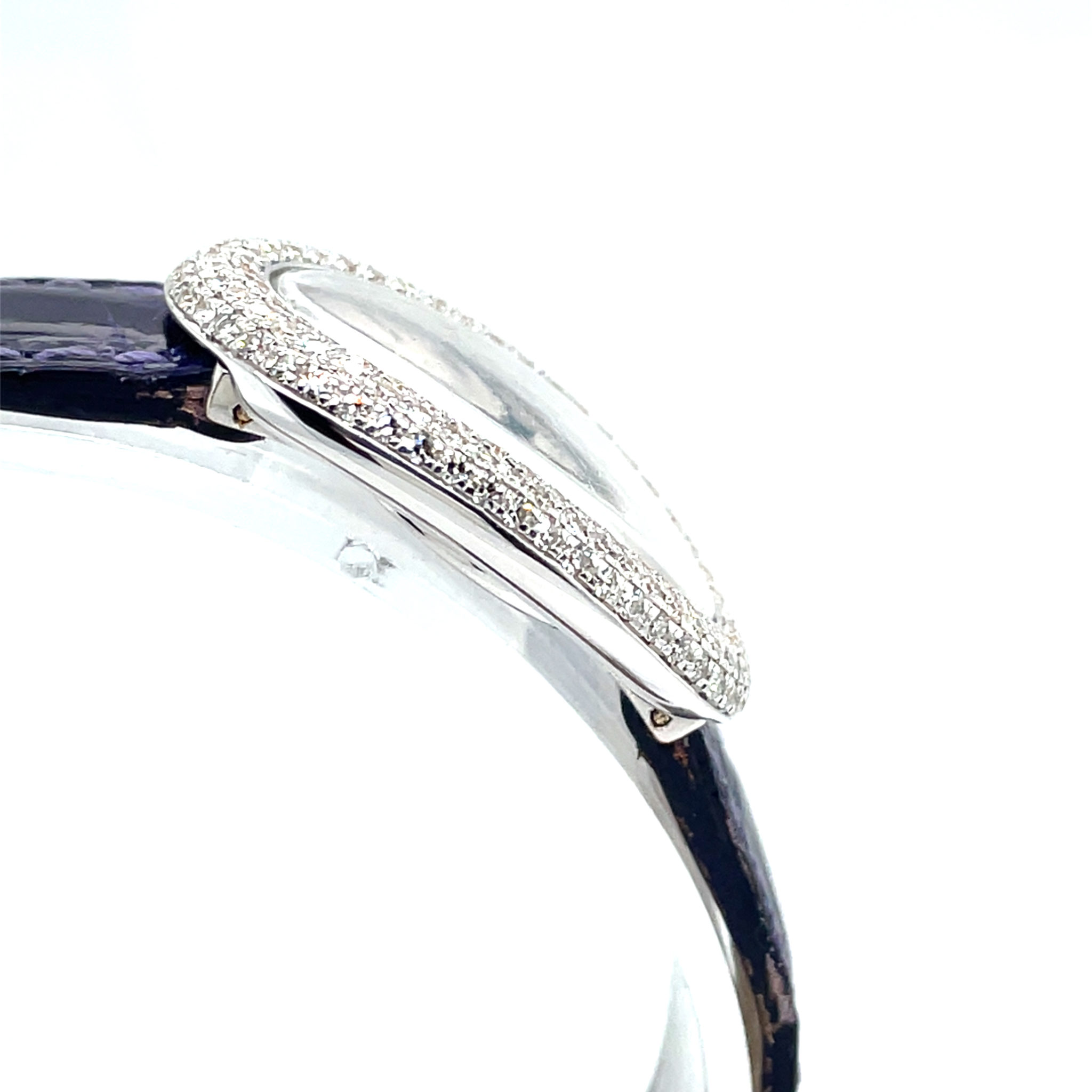 Cartier Baignoire Lady white gold Diamond Watch Ref. 8660-44 factory setting 1989 Papers - Bild 10