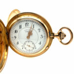 A. Lange & Söhne Taschenuhr Glashütte B/Dresden 3-Deckel Savonette 41080 Gold 750+Etui - Bild 2 Vorschau